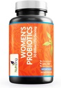 NutriZing Womens Probiotic for Gut Health - 50 Billion CFU - Prebiotics and Probiotics for Women Digestive Health & pH Balance - Lactobacillus Reuteri & Rhamnosus Supplements - Vaginal Support