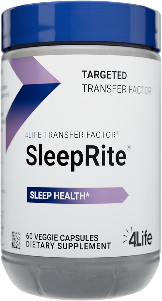 4Life Transfer Factor SleepRite - All-Φυσική υποστήριξη ανοσοποιητικού και ύπνου με GABA και μελατονίνη - 60 κάψουλες