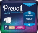Prevail Breezers 360 Incontinence Briefs, Ultimate Absorbency, Boyut 3, 15 Kont (Görünen 5)