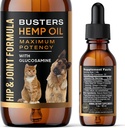 Busters Hip ve Ortak Hemp Oil Formula, Glucosamine, Köpekler ve Evcil hayvanlar için Ağrı Yardımı, Arthritis ve Advanced Mobility Support