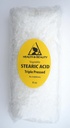 Stearic acid Triple Pressed Cosmetic Grade Pastilles Beards 100% Pure by H&B Oils Center (8 oz)