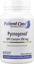 Hasta One Pycnogenol OPC Kompleksi 300 mg | Vascular Health ve Sağlıklı Aging'i Desteklemek için Tamam * | Fransız Deniz Standardı Bark ve Daha Fazla | 60 Capsules