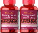Puritan'ın Gurur Pomegranate Ekstraksiyonu, 250 Mg, 120 Kont (Pack of 2)