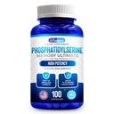 Μας αρέσουν οι βιταμίνες Phosphatidylserine συμπλήρωμα με Gingko Biloba, Gotu Kola, DMAE - βελτιώνει την εστίαση, μνήμη, γνωστική λειτουργία - χωρίς σόγια 1000mg μνήμης Ultimate Complex - 100 Easy-to-Swallow κάψουλες