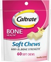 Caltratedis & Vitamin D Soft Chews Vanilla Creme 60 Her (Pack of 2)