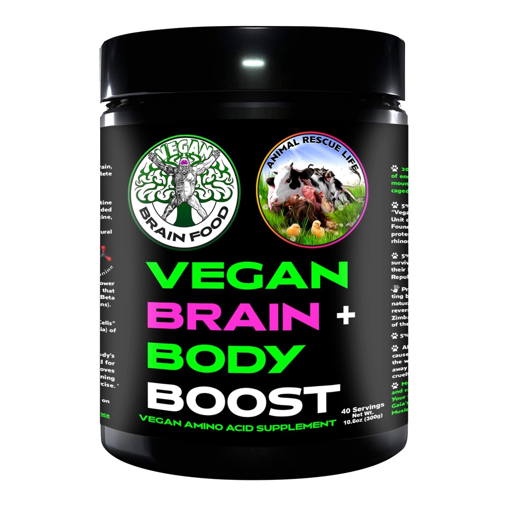 Vegan Brain & Body Boost: The Cherry On Top of A Plant-based Lifestyle 