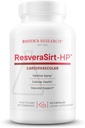 Biotics Research ResveraSirt HP Dr. Mark Houston, Trans Resveratrol, Quercetin, Sirtuin Aktivitesini artırma, Cardiovascular Destek, Kalp Gücü, Vascular Destek, 120 Capsules