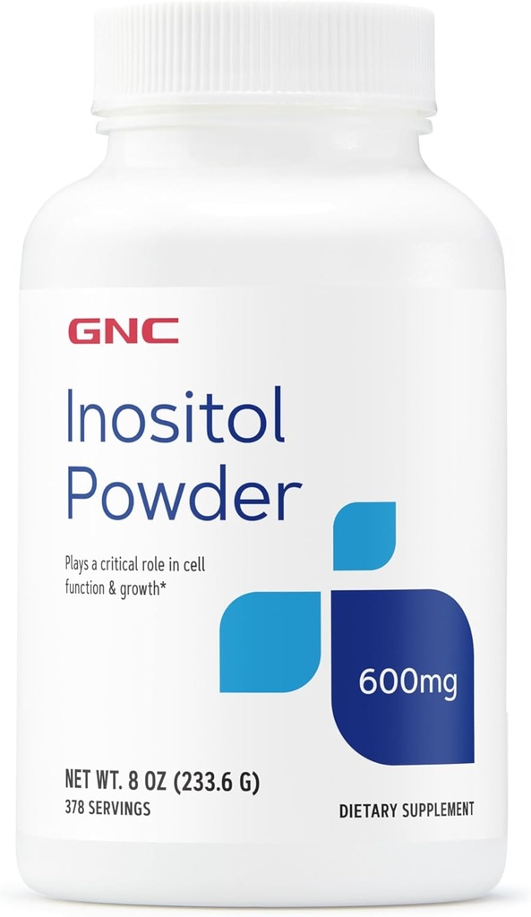 GNC Ινοσιτόλη σκόνη 600mg, Παίζει κρίσιμο ρόλο στη λειτουργία και την ανάπτυξη κυττάρων, 378 εξυπηρετεί