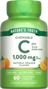 Nature's Truth Chewable Vitamin C with Rose Hips | 1000 mg | 60 Tablets | Vegan, Non-GMO & Gluten Free Supplement