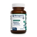 Metagenics E-400 Selenium Supplement - Vitamin E & Selenium Antioksidi ve Phosphorus - Destekler Immune, Skin, Eye & Hücre Sağlığı * - Gluten-Free, Vegetarian - 60 Tabletler