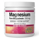 Doğal Faktörler Magnezyum Bisglycinate Toz - All-Body Health Support Supplement - Natural Magnezyum Supplement Supports Bone Strength & Health - 5.1 oz (50 hizmet)