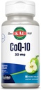 KAL CoQ10 30 mg, Antioksi Formula, CoEnzyme Q10 Kalp Sağlığı ve Hücre Enerji Desteği için Tamam, Hızlı-Dis çözme ActivMelts, Vegetarian, Natural Green Apple Flavor, 90 Serv, 90 Micro Tablets