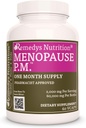 Remedy'nin Beslenme Menopause P.M.TM | 1.000 mg, 60 Vegan Capsules Herbal Diyet Tamam | İki Ay Supply