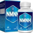 NMNH (Dihidrnicotinamid Mononüotid), NAD Tamamı Yaşımız Olarak NAD+ Seviyelerini Güçlendirmek için (Martinamid Riboside'dan Daha Etkili Olabilir) NMNH Supplement - 60 Capsules (60 Hizmet)