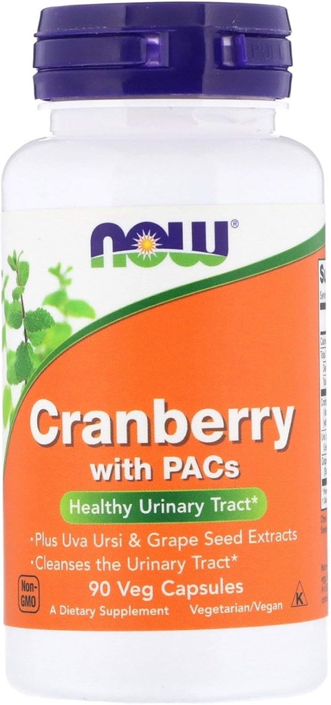 Şimdi Gıdalar Cranberry, 90 kapak (Multi-Pack