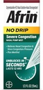 Afrin No Drip Σοβαρή 12 ώρες Ρινική αποσυμφορητική αντλία Mist - 0,5 ουγγιά