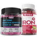 Iron Gummies με ψευδάργυρο και συμπλήρωμα μαγνησίου