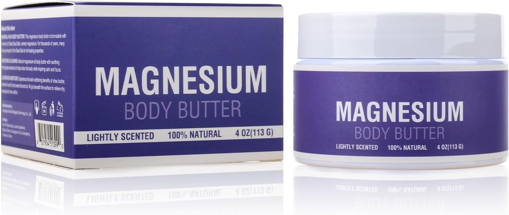 Banyo için Magnezyum Cream, Tüm Ciltler için Çocuklar ve Yetişkinler için Güvenli
