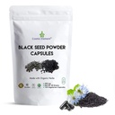 Cosmic Element 100% Pure Black Seed Toz Capsules Organik - Vegan Nigella Sativa 450mg Black Cumin Tohumları Sağlık Için Hizmet Içinde - 120 Capsules