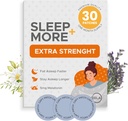 Sleep Patches Extra Strength for Yetişkinler - 5 mg Melatonin Patch with GABA, Magnezyum & Valerian Root - Inzonia, Relaxation & Reduce Fatigue - Sleep Aid Slow Release - 30 Patches