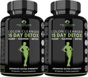 The ENCLARE NUTRITION 15 Day Detox Cleanse for Kilo Kaybı. Gelişmiş Gut Women & Men. Colon Cleanse Laxatives for Constipation & Bloating Relief. Gut Cleanse Probiyotik Diyet Pills 60ct (2)