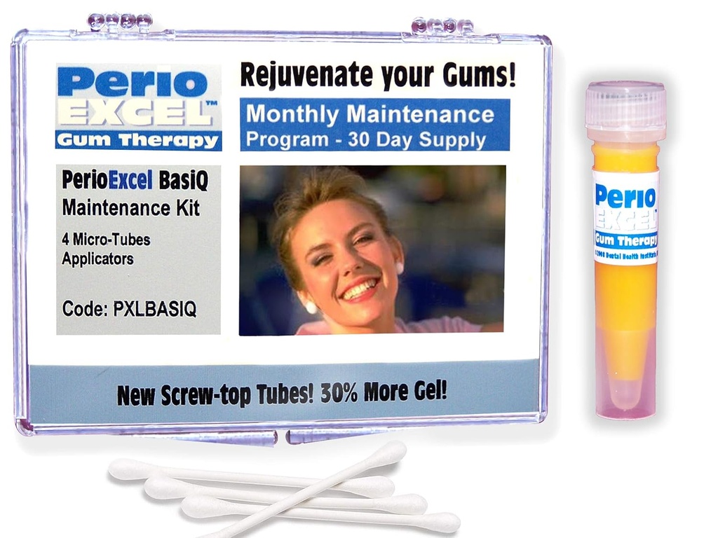 Gums Çözümü (4 Şişeler = 4 Hafta Supply) AB