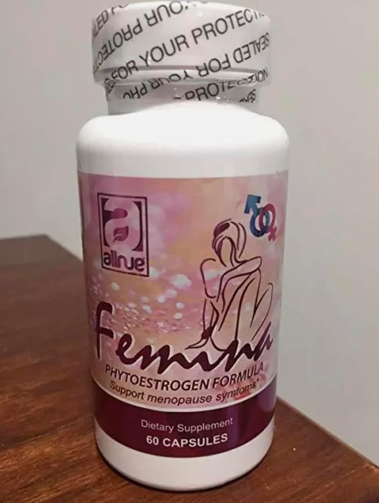 Femina fitestrogen Formula Support Menopause symptons menopausia 60 Capsules 1 Ay Tedavisi