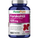 NusaPure Forskohlii 4:1 Extract, 525 mg Ισοδύναμο με 21,00 mgper Veggie Caps - 180 Caps (Μη ΓΤΟ, Χωρίς γλουτένη)