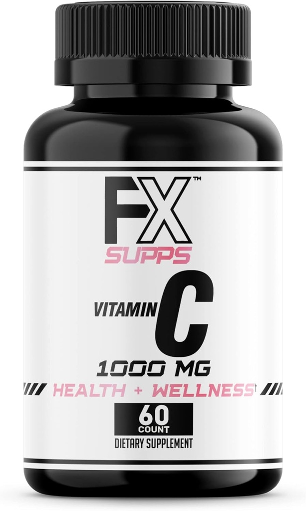 FXSUPPS Βιταμίνη C 1000 mg (1 συσκευασία των 100 καψακίων) 