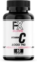 FXSUPPS Vitamin C 1000 mg (1 100 Capsules Paket) | Vegan-Friendly Vitamin C Supplement for Adult Men and Women | Supports Immune System, improves Mood, and improves Skin Health