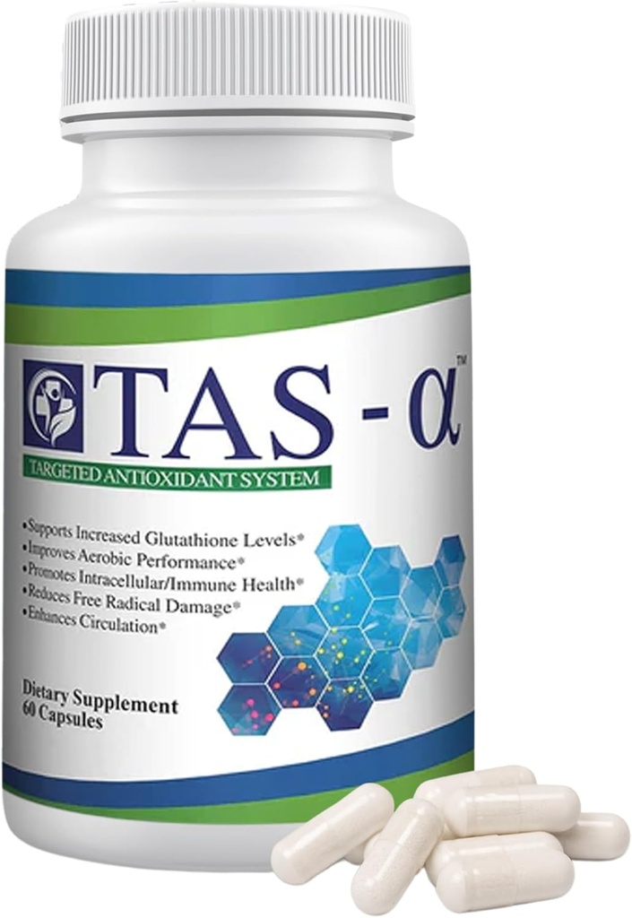 Prescript-Assist Targeted Antioxidant System – Multivitamin Supplement Pure Reduced GSH with Vitamin C, L-Taurine & R-Alpha Lipoic Acid Immune Support Liposomal Glutathione Supplement, 60 Capsules