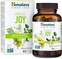 Himalaya Γεια σας Χαρά βοτανικό συμπλήρωμα, με Ashwagandha, Amla, Bakopa, Ιερός Βασίλειος / Τουλσί, Θετικό Outlook, Υποστηρίζει Κίνητρο, Άγχος ανακούφιση, Ισορροπημένη Κορτιζόλη, Μη ΓΤΟ, Vegan, 60 κάψουλες