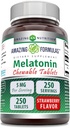 Καταπληκτικές Φόρμουλες Μελατονίνη Chewable Supplement 