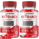 (2 Pack) Keto-Cut Chews ACV Gummies - Hızlı Kilo kaybı için Keto-Cut Chews Premium Keto ACV Gummy, ketçapları En Güçlü Tamam, KetoCut Chews Yorumlar (120 Gummies)