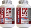 I love my PETs LLC Dog Immunity - Dog Total PET Health - Premium Formula - Best Complex - Σκύλος Βιταμίνη a - 2 μπουκάλια (120 Θεραπείες)