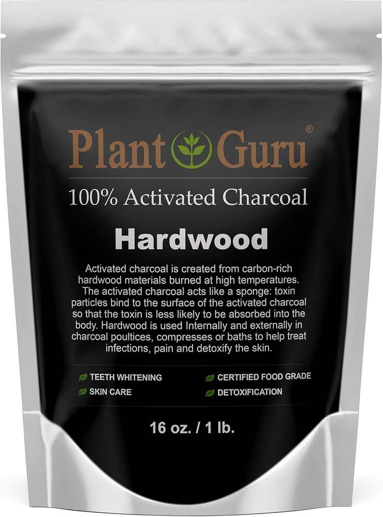 Aktif Charcoal Toz 1 lb. Hardwood - Gıda Sınıfı Kosher Non-GMO - Diş Beyazıt, Yüz Maske ve Soap Making. Doğal Detoxification teşvik eder ve Digestion'a yardımcı olur