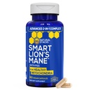 Organic Lions Mane Supplement Capsules - 1000mg Lions Mane Mushroom με 10mg PQQ - Brain Cell Optimizer για Μνήμη, Μάθηση, Μιτοχονδριακή Λειτουργία - 60 κάψουλες σώματος φρουτώδη