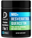 ΝΑΔ.+ Συμπλήρωμα - Συνδυασμός με Resveratrol, Quercetin, Berberine, Fisetin, TMG και Grape Seed - 60 κάψουλες