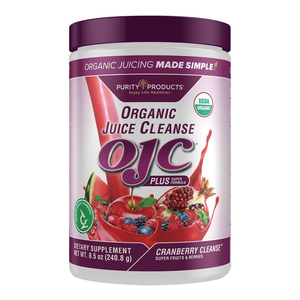 Certified Organic Juice Cleanse - EEC Plus - Cranberry Cleanse,8.49OZ/240.8g