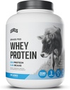 Επίπεδα Grass Fed Whey πρωτεΐνη σκόνη, χωρίς τεχνητά, 25G πρωτεΐνης, χωρίς γεύση, 5LB