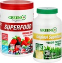 Yeşiller+ Organik Reds Superfood Toz Organik Süper Veggie Capsules