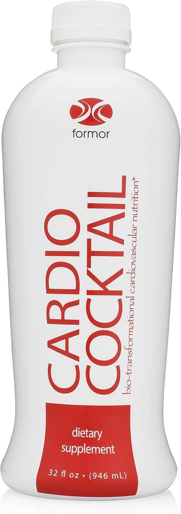 Cardio Cocktail Liquid Nitric Hoffman 32 fl oz, - L-Arginine, B-Vitamins, 5.000iu Vitamin D - Cardiovascular Health, Nitrik Çimento Tamamlayıcısı