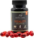 Krill Oil for Dogs - Ζωτικότητα από Alpha Dog Nutrition – Μειώνει τις Αλλεργίες Σκύλων, Ichiness, & Shedding – Προάγει το υγιές δέρμα και το παλτό