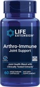 Επέκταση ζωής Arthro-Immune Κοινή Υποστήριξη, Curcumin EliteTM Turmeric Extract, Andrographis paniculata, υποστηρίζει την κινητικότητα και την ευελιξία, χορτοφάγοι, χωρίς γλουτένη, μη ΓΤΟ, 60 κάψουλες