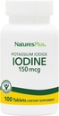 NaturesPlus P properties Iodide - 150 mcg, 100 Vegan Tablet - Tiroid Desteği Tamam, Destekler Respiratory Health - Vegetarian, Gluten Free - 100 Hizmet