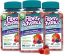 Fiber Advance Kilo Yönetimi Gummies | 100% Plant Based Fiber for Digestive Wellness and Gut Health | Chromium Picolinate for Kilo Management Support (3-Pack)