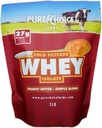 Pure Choice Peanut Butter Whey Isolate Protein Toz, 28g Protein & Low Fat, En İyi Soğuk Filtrelenmiş & Undenatured Whey, No Fillers Or Yapay Sweeteners (Peanut Better, 2 lb)