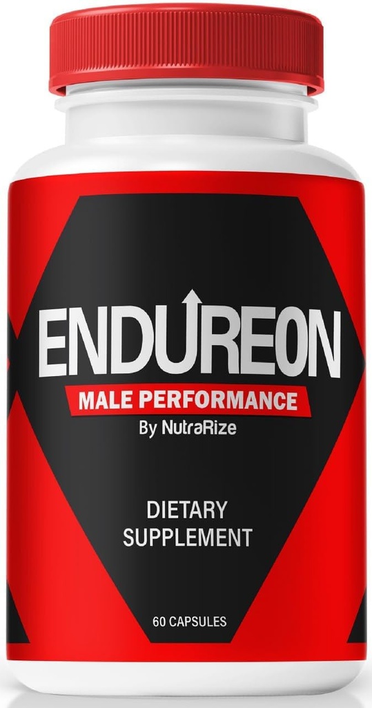 NutraRize χάπια Endureon – Επίσημη φόρμουλα Endureon Pro με φυσικά συστατικά για να βοηθήσει την υποστήριξη της ενέργειας, Stamina, και την καθημερινή εμπιστοσύνη, εύκολο να πάρετε χάπια (60 κάψουλες)