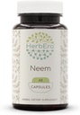 HerbEra Neem 60 Capsules, 500 mg, Neem (Azadirachta Indica) Dried Leaf (60 Capsules)